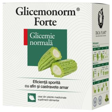 Ceai glicemonorm forte 50g - DACIA PLANT