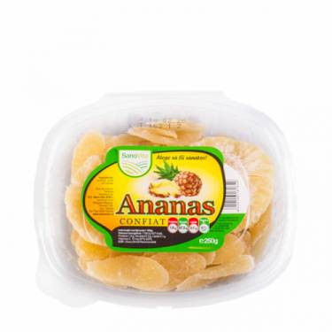 Ananas confiat 250g - SANOVITA