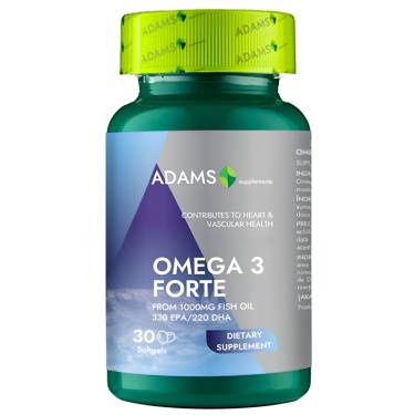 Omega3 forte  30cps - ADAMS SUPPLEMENTS